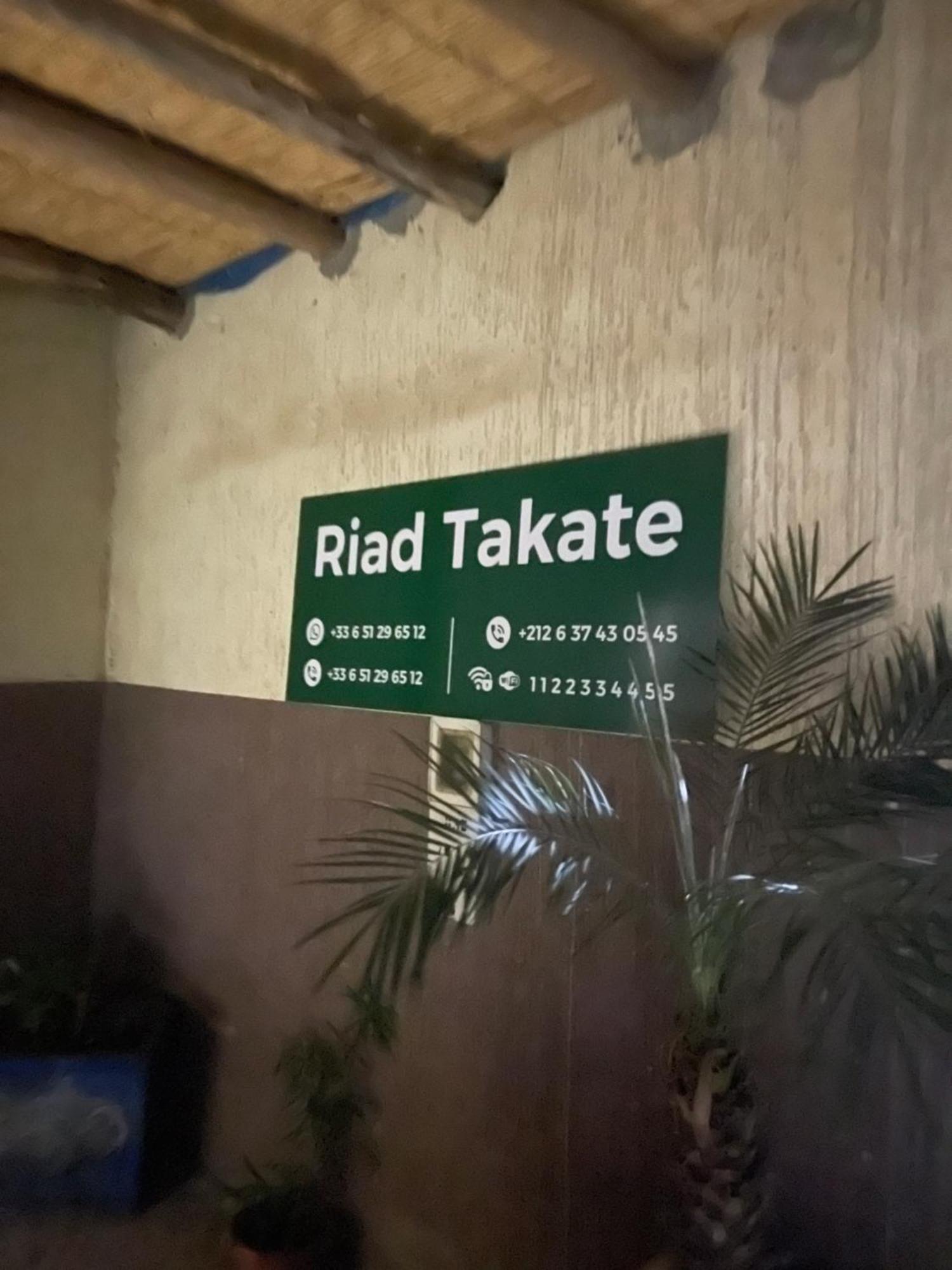 Riad Targante Takate 1 Sidi Bibi Eksteriør bilde